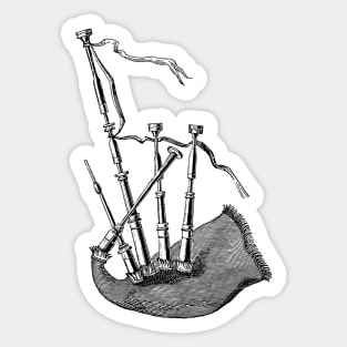 Bagpipes Sticker